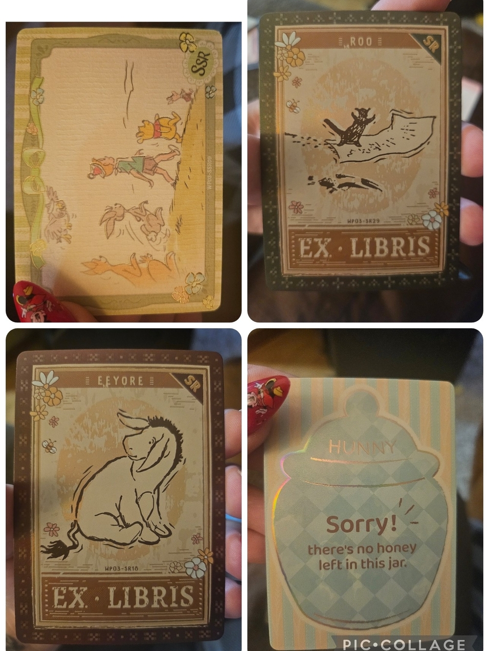 Disney Winnie the Pooh 100th Anniversary Card Bundle - SSR, SR Inserts